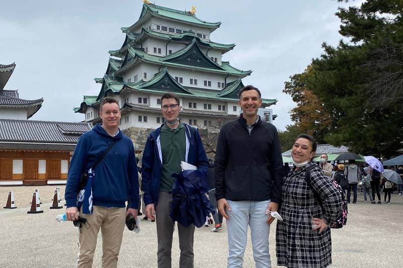 Nagoya, Japan TEFL Course Students Exploring